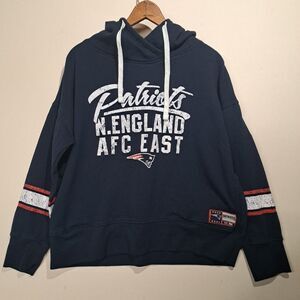 New England Patriots AFC East Hoodie Sweatshirt Womens XL